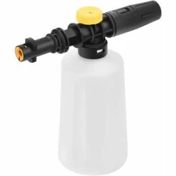 ZOLGINAH Canon à Mousse Pour Kärcher K2 K3 K4 K5 K6 K7 Nettoyeur Haute Pression, 750ML Kit De Bouteille De Lance De Mousse à Neige Pour Voiture Avec Buse Réglable, Pour Lave-Auto Nettoyage De Vitres