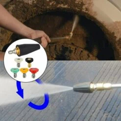 CATHERINE Buse Rotative Lotus Buse Rotative De Nettoyage à Haute Pression -Nettoyeur Haute Pression Soldes 63741578 5