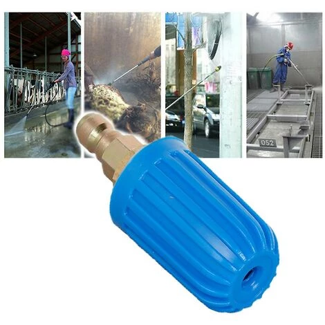 LTS FAFA Buse Turbo Rotative Pour Nettoyeur Haute Pression, Embouts De Buse De Pulvérisation 2900 Psi Buse 1/4 '' 4 LTS FAFA Buse Turbo Rotative Pour Nettoyeur Haute Pression, Embouts De Buse De Pulvérisation 2900 Psi Buse 1/4 '' – Image 2