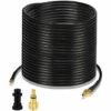 Hengda Tuyau Pour Nettoyeur Haute Pression Tuyau Déboucheur Flexible Noir Nettoyage De 30m - Noir -Nettoyeur Haute Pression Soldes 63760672 1
