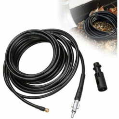 Randaco Tuyau De Nettoyage De Canalisations 15m - Noir