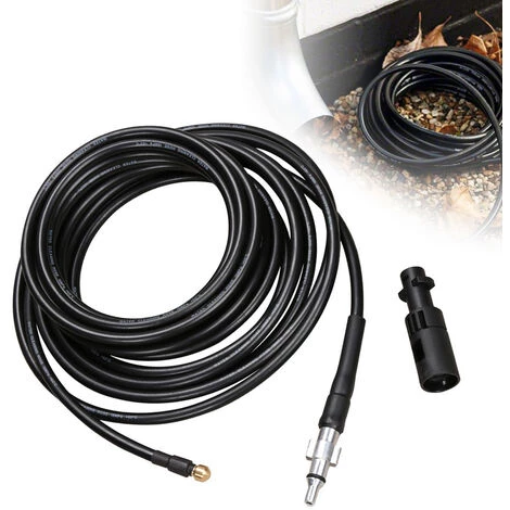 Randaco Tuyau De Nettoyage De Canalisations 15m - Noir 3 Randaco Tuyau De Nettoyage De Canalisations 15m - Noir