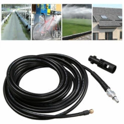 EINFEBEN Tuyau De Nettoyage De Canalisations 15m - Noir