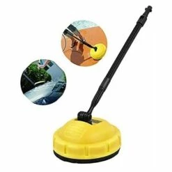 SINCèREETALI Brosse De Surface, Nettoyeur Haute Pression De Nettoyage De Surface Avec Rallonge, Outils Ronds Pour Porte De Garage -Nettoyeur Haute Pression Soldes 63819157 3