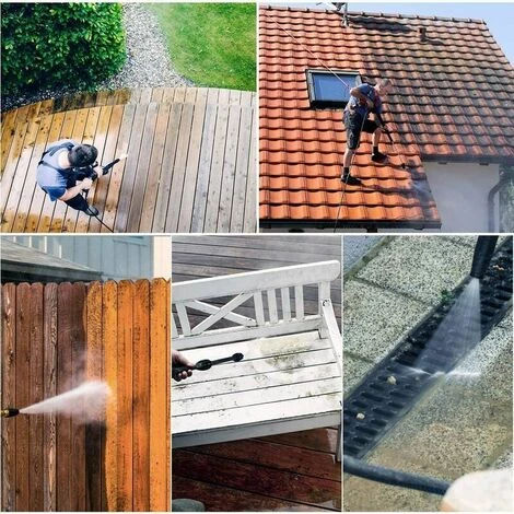 SINCèREETALI Buse Turbo Rotative 1,8 GPM 3000 PSI 035 Pour Nettoyeur Haute Pression,1/4" Quick Connect Raccord Rapide, Buse De Nettoyeur Haute Pression 6 SINCèREETALI Buse Turbo Rotative 1,8 GPM 3000 PSI 035 Pour Nettoyeur Haute Pression,1/4" Quick Connect Raccord Rapide, Buse De Nettoyeur Haute Pression – Image 4