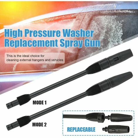 SINCèREETALI Nettoyeur Haute Pression Pour K2 K3 K4 K5 K6 K7, 2 Buses De Rechange Pour Pistolet De Nettoyage De Voiture, Extension De Pistolet De Nettoyage Haute Pression, Buse Réglable Pour Pistolet De Remplacement Pour Nettoyeur Haute Pression 4 SINCèREETALI Nettoyeur Haute Pression Pour K2 K3 K4 K5 K6 K7, 2 Buses De Rechange Pour Pistolet De Nettoyage De Voiture, Extension De Pistolet De Nettoyage Haute Pression, Buse Réglable Pour Pistolet De Remplacement Pour Nettoyeur Haute Pression – Image 2