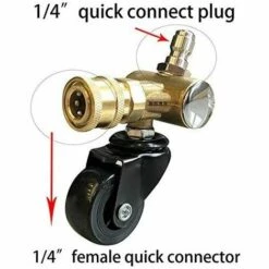 SINCèREETALI Coupleur Pivotant En Laiton | Adaptateur Pour Nettoyeur Haute Pression Avec Roue Rotative, Déconnexion Rapide 6,35 Mm, 4000 PSI 8 SINCèREETALI Coupleur Pivotant En Laiton | Adaptateur Pour Nettoyeur Haute Pression Avec Roue Rotative, Déconnexion Rapide 6,35 Mm, 4000 PSI -Nettoyeur Haute Pression Soldes 63821078 2