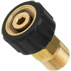 SINCèREETALI Raccord De Nettoyeur Haute Pression, M22 X 15 Mm Filetage Femelle à M22 X 14 Mm Filetage Mâle Raccord Rapide Nettoyeur Haute Pression Adaptateur Pièces