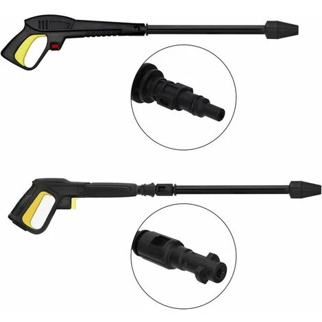 SINCèREETALI Lance De Nettoyage Rotative Pour Kärcher K2 K3 K4 K5 K6 K7, Pistolet Rotatif Jet Lance De Voiture Pour Karcher K2 ~ K7 Séries Nettoyeurs Haute Pression 6 SINCèREETALI Lance De Nettoyage Rotative Pour Kärcher K2 K3 K4 K5 K6 K7, Pistolet Rotatif Jet Lance De Voiture Pour Karcher K2 ~ K7 Séries Nettoyeurs Haute Pression – Image 4