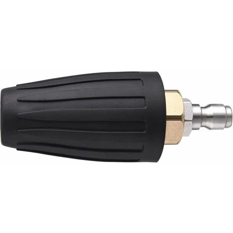 Pistolet à Eau Pour Nettoyage Voiture, Nettoyeur Haute Pression Buse Turbine(Buse Rotative Noire + Buse Cinq Couleurs)GroupM 4 Pistolet à Eau Pour Nettoyage Voiture, Nettoyeur Haute Pression Buse Turbine(Buse Rotative Noire + Buse Cinq Couleurs)GroupM – Image 2