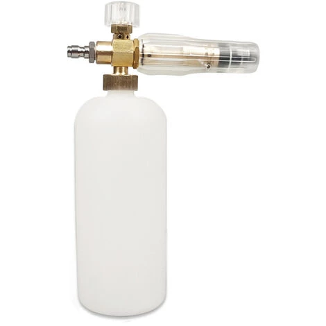 ASUPERMALL Générateur De Mousse, Cartouche En Laiton + Corps En PA, Bidon De Mousse Pour Lavage Domestique à Haute Pression, Bidon En PA Blanc - Bidon En PA Blanc 3 ASUPERMALL Générateur De Mousse, Cartouche En Laiton + Corps En PA, Bidon De Mousse Pour Lavage Domestique à Haute Pression, Bidon En PA Blanc - Bidon En PA Blanc
