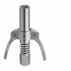 SUPERSELLER Buse De Machine à Graisse Pneumatique électrique Manuelle Type D'engrenage Buse De Graisse Haute Pression Pince De Verrouillage à Double Poignée Buse De Machine à Graisse Pour Buses M6 M-8 M-10 M12 - Poignée Argentée Et Sans Tuyau