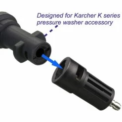 AOUGO Adaptateur De Nettoyeur Haute Pression Compatible, Remplacement Pour Accessoire De Nettoyeur Haute Pression Karcher, Connexion Rapide 1/4'' -Nettoyeur Haute Pression Soldes 63966793 3