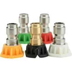 AOUGO Kit Universel De 5 Buses De Nettoyeur Haute Pression à Gaz - 4000 PSI - Connexion Rapide 9 AOUGO Kit Universel De 5 Buses De Nettoyeur Haute Pression à Gaz - 4000 PSI - Connexion Rapide -Nettoyeur Haute Pression Soldes 63967111 3