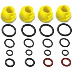 TINOR Kärcher Kit De Joints Toriques De Rechange Accessoire Pour Nettoyeurs Haute Pression,Karcher Kit De Buses à Air Et Joints Toriques Pour Nettoyeur Haute Pression Compatible Avec Les Modèles,K1/K2/K3/K4/K5/K6/K7/T250/T-Racer