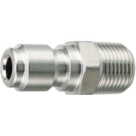 TINOR Kit Adaptateur à Connexion Rapide Pour Nettoyeur Haute Pression, Filetage Mâle 9,5 Mm, 5000 PSI 3/8'' Quick Connect Kit -Male 7 TINOR Kit Adaptateur à Connexion Rapide Pour Nettoyeur Haute Pression, Filetage Mâle 9,5 Mm, 5000 PSI 3/8'' Quick Connect Kit -Male – Image 5