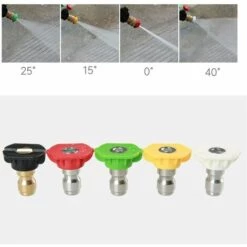 GRID COOL Kit De Nettoyeur Haute Pression, 5 Embouts De Buse, Joints Toriques, 7 Pistolets D'expansion, Une Pièce -Nettoyeur Haute Pression Soldes 64083634 4