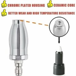 Buse Turbo Pour Nettoyeur Haute Pression, Buse Rotative, Connexion Rapide 1/4", Orifice 3.0, 3600 Psi - THSINDE -Nettoyeur Haute Pression Soldes 64085197 4