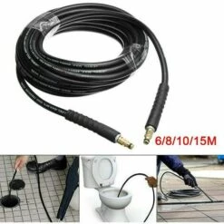Dontodent Nettoyeurs Haute Pression Nettoyage à L'eau Kit De Nettoyage De Tuyau De Remplacement Haute Pression 6M / 8M / 10M / 15M Pour Karcher K2 K3 K4 K5 K6 K7 (6 M) 10 Dontodent Nettoyeurs Haute Pression Nettoyage à L'eau Kit De Nettoyage De Tuyau De Remplacement Haute Pression 6M / 8M / 10M / 15M Pour Karcher K2 K3 K4 K5 K6 K7 (6 M) -Nettoyeur Haute Pression Soldes 64104100 4