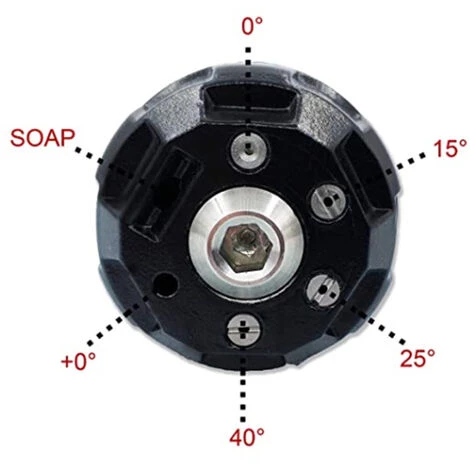 EAUDACè Buse De Pulvérisation Pour Nettoyeur Haute Pression, Changement Rapide 6 En 1 Et Réglable, Embouts De Connexion De 6,35 Mm 4000 Psi Pour Nettoyeur Haute Pression. 4 EAUDACè Buse De Pulvérisation Pour Nettoyeur Haute Pression, Changement Rapide 6 En 1 Et Réglable, Embouts De Connexion De 6,35 Mm 4000 Psi Pour Nettoyeur Haute Pression. – Image 2