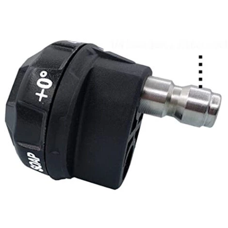 EAUDACè Buse De Pulvérisation Pour Nettoyeur Haute Pression, Changement Rapide 6 En 1 Et Réglable, Embouts De Connexion De 6,35 Mm 4000 Psi Pour Nettoyeur Haute Pression. 5 EAUDACè Buse De Pulvérisation Pour Nettoyeur Haute Pression, Changement Rapide 6 En 1 Et Réglable, Embouts De Connexion De 6,35 Mm 4000 Psi Pour Nettoyeur Haute Pression. – Image 3