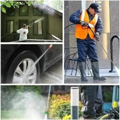 CARILLONSàVENT Adaptateur De Nettoyeur Haute Pression,Carivent Vers Raccord Rapide De 6,35 Mm Pour Karcher Série K2-K7, Avec 5 Embouts De Buse De Nettoyeur Haute Pression 11 CARILLONSàVENT Adaptateur De Nettoyeur Haute Pression,Carivent Vers Raccord Rapide De 6,35 Mm Pour Karcher Série K2-K7, Avec 5 Embouts De Buse De Nettoyeur Haute Pression -Nettoyeur Haute Pression Soldes 64143696 5