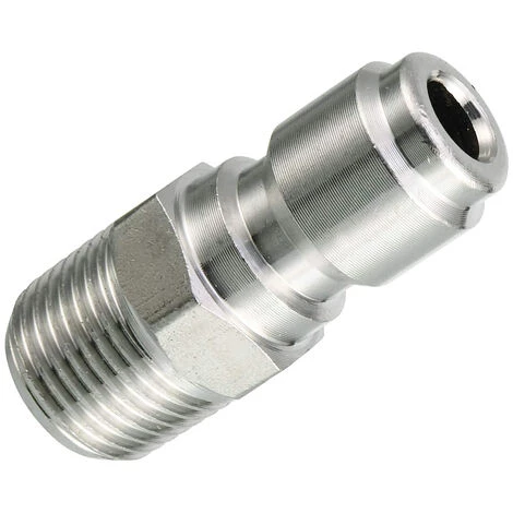 SLI-RES Lot De 2 Kit Adaptateur à Connexion Rapide Pour Nettoyeur Haute Pression, Filetage Mâle , 5000L PSI 1# 3/8'' Quick Connect Kit -Male,Lilaris 6 SLI-RES Lot De 2 Kit Adaptateur à Connexion Rapide Pour Nettoyeur Haute Pression, Filetage Mâle , 5000L PSI 1# 3/8'' Quick Connect Kit -Male,Lilaris – Image 4