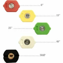 MONLY Embouts De Buse De Pulvérisation De Nettoyeur Haute Pression à Plusieurs Degrés, Kit De Buse à Connexion Rapide Du Deuxième étage 9 MONLY Embouts De Buse De Pulvérisation De Nettoyeur Haute Pression à Plusieurs Degrés, Kit De Buse à Connexion Rapide Du Deuxième étage -Nettoyeur Haute Pression Soldes 64452634 3