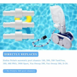 THSINDE Kit De Remplacement De Tuyau Pivotant Pour Nettoyeur De Piscine, Pour Zodiac Polaris 280 3900 Tuyau Pivotant D20 Et écrou De Tuyau D15, Roulement à Billes Pour Tuyau De Piscine -Nettoyeur Haute Pression Soldes 64464894 5