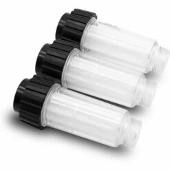 PERLE RARE Filtre à Eau Avec élément Filtrant (5.731-050.0) Pour Tous Les Nettoyeurs Haute Pression Karcher Avec Raccord D'eau 3/4", Par Exemple Karcher K2-K7 Compatible Avec Nettoyeur Haute Pression 4.730-059.0 - Pack De 3