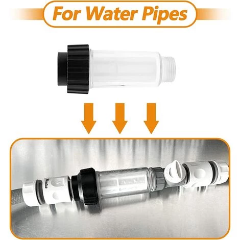 PERLE RARE Filtre à Eau Avec élément Filtrant (5.731-050.0) Pour Tous Les Nettoyeurs Haute Pression Karcher Avec Raccord D'eau 3/4", Par Exemple Karcher K2-K7 Compatible Avec Nettoyeur Haute Pression 4.730-059.0 - Pack De 3 6 PERLE RARE Filtre à Eau Avec élément Filtrant (5.731-050.0) Pour Tous Les Nettoyeurs Haute Pression Karcher Avec Raccord D'eau 3/4", Par Exemple Karcher K2-K7 Compatible Avec Nettoyeur Haute Pression 4.730-059.0 - Pack De 3 – Image 4