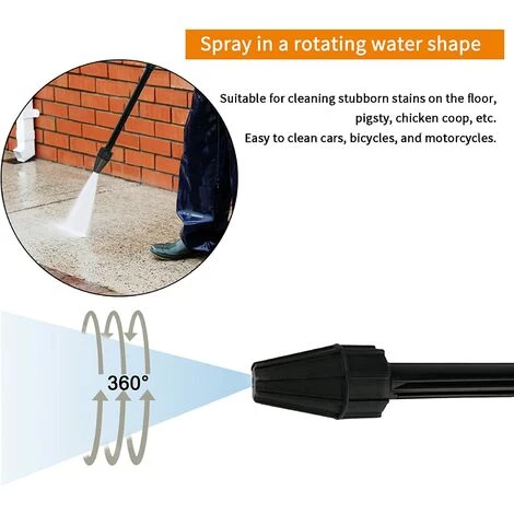 PERLE RARE Fai Top Dirt Blaster For Karcher K2-K7 Series, Spray Gun For Lavor Pressure Washer Accessories Jet Wash Auto Turbine Extension Nozzle 5 PERLE RARE Fai Top Dirt Blaster For Karcher K2-K7 Series, Spray Gun For Lavor Pressure Washer Accessories Jet Wash Auto Turbine Extension Nozzle – Image 3