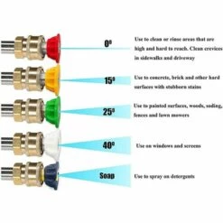 PERLE RARE Stone Banks Pistolet Et Baguette De Lavage Professionnel Pour Nettoyeur Haute Pression 4000 Psi Avec 5 Buses à Jet Pour Nettoyer Les Voitures, Les Machines, Les Sols, Les Murs, Les Fenêtres 9 PERLE RARE Stone Banks Pistolet Et Baguette De Lavage Professionnel Pour Nettoyeur Haute Pression 4000 Psi Avec 5 Buses à Jet Pour Nettoyer Les Voitures, Les Machines, Les Sols, Les Murs, Les Fenêtres -Nettoyeur Haute Pression Soldes 64468938 3