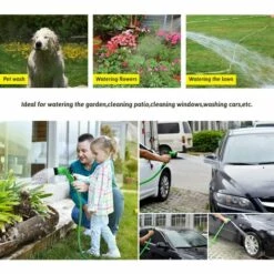 PERLE RARE Tuyau D'arrosage De 30 M, Tuyau D'arrosage De 100 Pieds Avec Pistolet à Eau 7 Modes, Pistolet De Pulvérisation De Tuyau D'arrosage Extensible, Enrouleur De Tuyau D'arrosage, Tuyau D'arrosage Magique (100 Pieds, Vert) 10 PERLE RARE Tuyau D'arrosage De 30 M, Tuyau D'arrosage De 100 Pieds Avec Pistolet à Eau 7 Modes, Pistolet De Pulvérisation De Tuyau D'arrosage Extensible, Enrouleur De Tuyau D'arrosage, Tuyau D'arrosage Magique (100 Pieds, Vert) -Nettoyeur Haute Pression Soldes 64473259 4