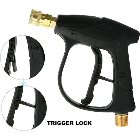 PERLE RARE Pistolet à Mousse à Neige Pistolet à Mousse Nettoyeur Haute Pression Lavage De Voiture Pistolet à Mousse à Neige Nettoyeur Haute Pression Réglable (avec Pistolet à Mousse) 7 PERLE RARE Pistolet à Mousse à Neige Pistolet à Mousse Nettoyeur Haute Pression Lavage De Voiture Pistolet à Mousse à Neige Nettoyeur Haute Pression Réglable (avec Pistolet à Mousse) – Image 5