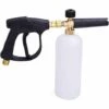 PERLE RARE Pistolet à Mousse, Pistolet à Mousse à Dégagement Rapide 1/4" Pour Nettoyeur Haute Pression, Pistolet De Lavage à Jet, Buse Réglable De 1 Litre, Bouteille En Mousse, Distributeur De Savon, Pulvérisateur Pour Lavage De Voiture, Nettoyage De Cour -Nettoyeur Haute Pression Soldes 64473335 1
