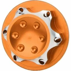 FLYME Pack De 4pcs 17mm écrou De Moyeu De Roue, Alliage D'aluminium Anti-poussière Couvercle écrou Remplacement De Roue Accessoire Adapté Pour 1/8 RC Modèle De Voiture(Orange) -Nettoyeur Haute Pression Soldes 64493049 2