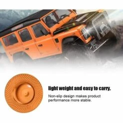 FLYME Pack De 4pcs 17mm écrou De Moyeu De Roue, Alliage D'aluminium Anti-poussière Couvercle écrou Remplacement De Roue Accessoire Adapté Pour 1/8 RC Modèle De Voiture(Orange) -Nettoyeur Haute Pression Soldes 64493049 4