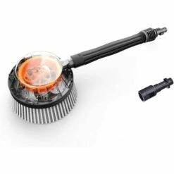 DENUOTOP Brosse De Nettoyage De Surface, Brosse De Lavage De Voiture Compatible Avec Karcher K2 K3 K4 K5 K6 K7, Accessoire De Nettoyeur Haute Pression