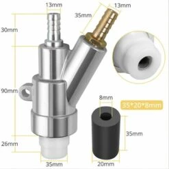 DONTODENT Outil Pneumatique De Soufflage De Sable D'accessoires D'arme à Feu De Sableuse Avec Le Bec De Carbure De Bore -Nettoyeur Haute Pression Soldes 64757657 2