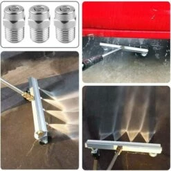 BENOBBY KIDS Lot De 4 Buses De Rechange Pour Nettoyeur à Haute Pression - Type De Filetage - Pour Balai à Eau Et Nettoyeur De Châssis - Pointe De Pulvérisation à 40 Degrés - Orifice De 1,5 Mm /40° 11 BENOBBY KIDS Lot De 4 Buses De Rechange Pour Nettoyeur à Haute Pression - Type De Filetage - Pour Balai à Eau Et Nettoyeur De Châssis - Pointe De Pulvérisation à 40 Degrés - Orifice De 1,5 Mm /40° -Nettoyeur Haute Pression Soldes 64861847 5