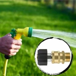 AOUGO Coupleurs De Nettoyeur Haute Pression, Ensemble D'adaptateurs De Nettoyeur Haute Pression M22-14, Adaptateurs D'accessoires Pivotants à Connexion Rapide 3/8, Kit D'adaptateur De Nettoyeur Universel 11 AOUGO Coupleurs De Nettoyeur Haute Pression, Ensemble D'adaptateurs De Nettoyeur Haute Pression M22-14, Adaptateurs D'accessoires Pivotants à Connexion Rapide 3/8, Kit D'adaptateur De Nettoyeur Universel -Nettoyeur Haute Pression Soldes 64902684 5