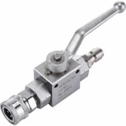 AOUGO Kit De Vanne à Boisseau Sphérique Pour Nettoyeur Haute Pression Tool Daily, Connexion Rapide 3/8" Pour Tuyau De Nettoyeur Haute Pression, 4500 PSI