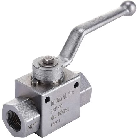 AOUGO Kit De Vanne à Boisseau Sphérique Pour Nettoyeur Haute Pression Tool Daily, Connexion Rapide 3/8" Pour Tuyau De Nettoyeur Haute Pression, 4500 PSI 7 AOUGO Kit De Vanne à Boisseau Sphérique Pour Nettoyeur Haute Pression Tool Daily, Connexion Rapide 3/8" Pour Tuyau De Nettoyeur Haute Pression, 4500 PSI – Image 5