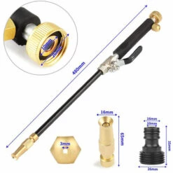 PERLE RARE Laveuses à Pression, Buse De Pulvérisation Pour Laveuse à Pression Baguette Réglable De Lavage à L'eau De Nettoyage De Vitre En Verre Pour L'arrosage De La Fenêtre De La Voiture De Jardin 9 PERLE RARE Laveuses à Pression, Buse De Pulvérisation Pour Laveuse à Pression Baguette Réglable De Lavage à L'eau De Nettoyage De Vitre En Verre Pour L'arrosage De La Fenêtre De La Voiture De Jardin -Nettoyeur Haute Pression Soldes 65177778 3