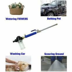 ZOLGINAH Buse De Tuyau Haute Pression Pour Nettoyeur Haute Pression, Avec Canon à Mousse De Neige, Pulvérisateur D'arrosage Automatique, Lavage De Fenêtre -Nettoyeur Haute Pression Soldes 65207771 3