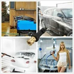 2PCS Adaptateur Pour Pistolet De Lavage Sous Pression, Pour Raccord Rapide 1/4'' Compatible Avec Les Nettoyeurs Haute Pression Karcher/Kärcher K Series K2, K3, K4, K5, K6, K7 S'arêern 11 2PCS Adaptateur Pour Pistolet De Lavage Sous Pression, Pour Raccord Rapide 1/4'' Compatible Avec Les Nettoyeurs Haute Pression Karcher/Kärcher K Series K2, K3, K4, K5, K6, K7 S'arêern -Nettoyeur Haute Pression Soldes 65358365 5