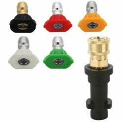 Adaptateur Nettoyeur Haute Pression Pour Raccord Rapide 1/4 '' Pour La Série Karcher K2 K3 K4 K5 K6 K7 Avec 5 Embouts De Buse Pour Plusieurs Laveuses Accessoire Pour Nettoyeur Haute Pression S'arêern 9 Adaptateur Nettoyeur Haute Pression Pour Raccord Rapide 1/4 '' Pour La Série Karcher K2 K3 K4 K5 K6 K7 Avec 5 Embouts De Buse Pour Plusieurs Laveuses Accessoire Pour Nettoyeur Haute Pression S'arêern -Nettoyeur Haute Pression Soldes 65358704 3