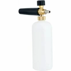 1L Lance à Mousse De Neige Bouteille, Mousse De Lavage Nettoyage Voiture Avec Raccord Rapide 1/4" S'arêern