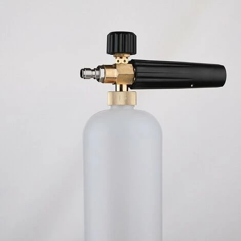 DONTODENT Canon à Mousse Lavor/Parkside/Spear Et Jackson Pistolet à Mousse Pour Nettoyeurs Haute Pression, Pièces En Laiton, Concentration Réglable, Plage De Pulvérisation Réglable 900 Ml 5 DONTODENT Canon à Mousse Lavor/Parkside/Spear Et Jackson Pistolet à Mousse Pour Nettoyeurs Haute Pression, Pièces En Laiton, Concentration Réglable, Plage De Pulvérisation Réglable 900 Ml – Image 3